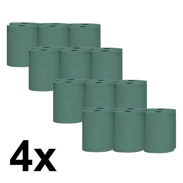 Papírové ručníky ROLL BASIC 19cm - pack 4 x 6 rolí