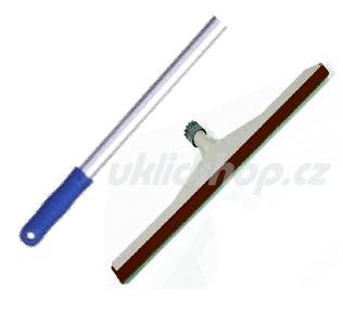 Sestava podlahová stěrka 75 cm plast + tyč 130 cm