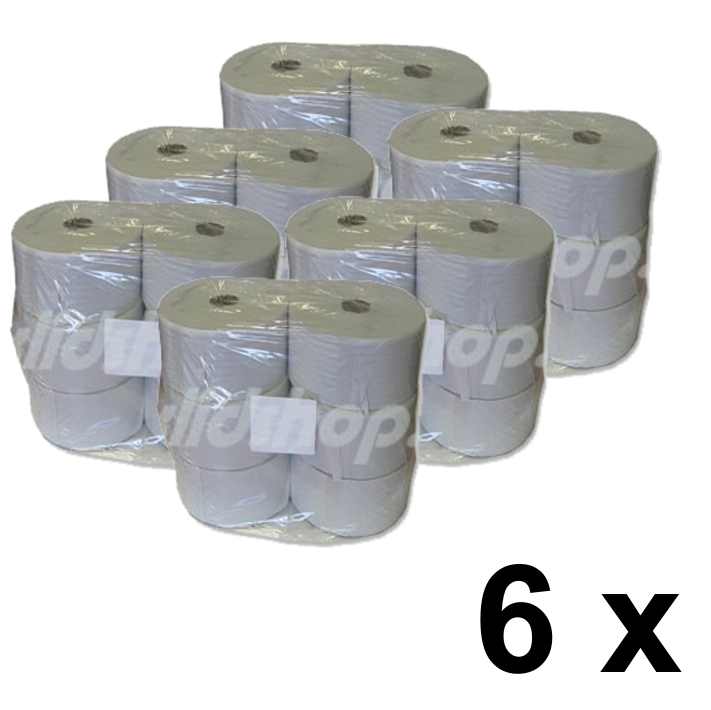 Toaletní papír JUMBO BASIC 19  - pack 6 x 6 rolí