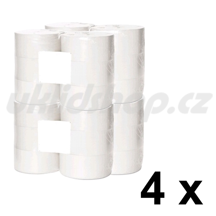 Toaletní papír JUMBO WHITE 24 - pack 4 x 6 rolí