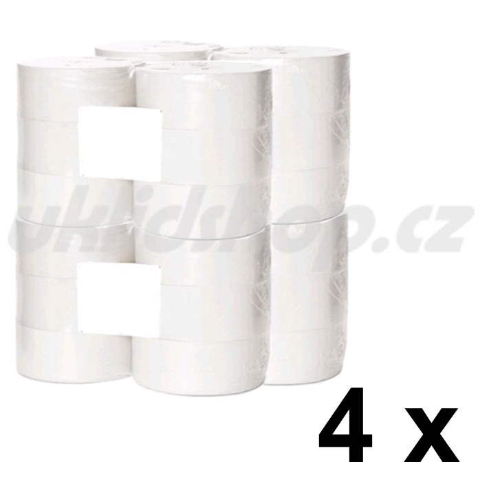 Toaletní papír JUMBO WHITE 28 - pack 4 x 6 rolí