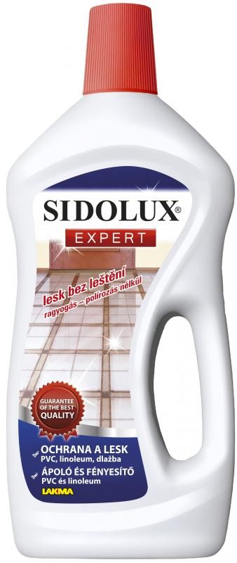 SIDOLUX EXPERT ochranný lesk na podlahy PVC, OBKLADY, DLAŽBU 750ml
