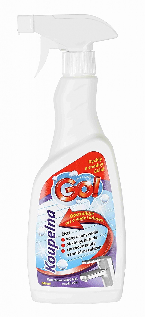 GO! Koupelna, 500ml s rozprašovačem