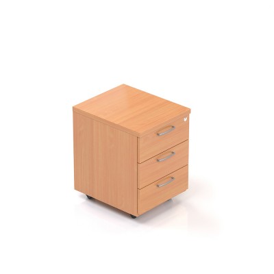 Kontejner V-line 52 x 43 - 3 zásuvky, buk.