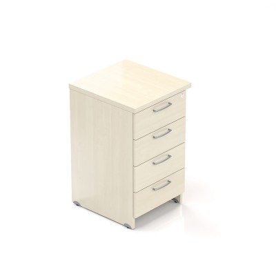 Kontejner V-line 50 x 47 cm - 4 zásuvky, javor