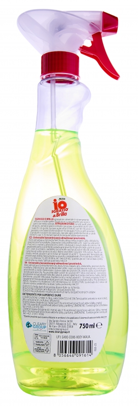 IO Sgrasso & Brilla 750ml Koncentrovaný odmašťovač