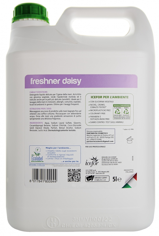 Bio tekuté mýdlo FRESHNER DAISY 5 l