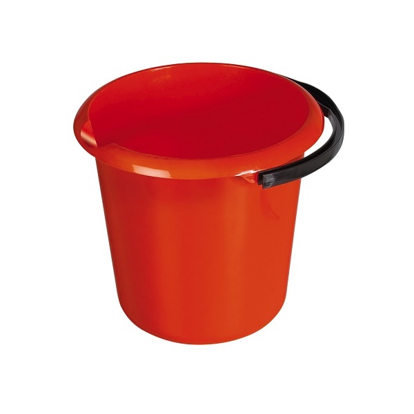 Vědro 10 l TOP červené