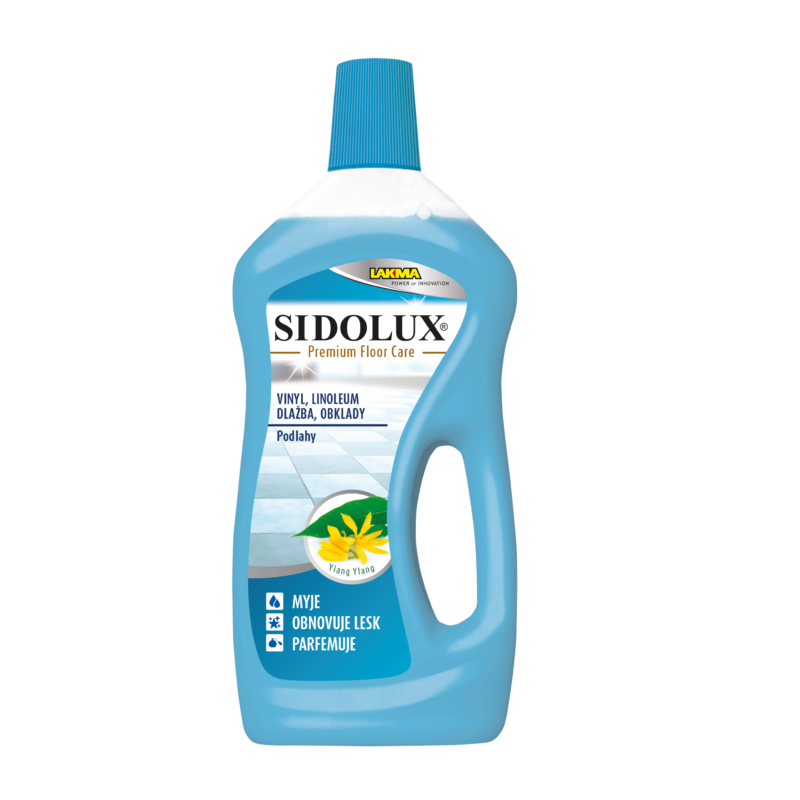 SIDOLUX PREMIUM na vinyl, dlažbu, linolea - ylang ylang 750ml