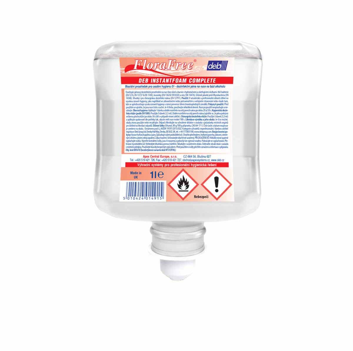 DEB Dezinfekce InstantFoam Complete 6x1l