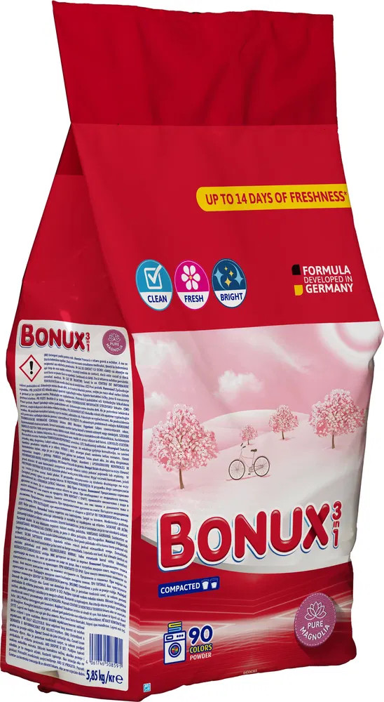 Prací prášek BONUX 90PD barev