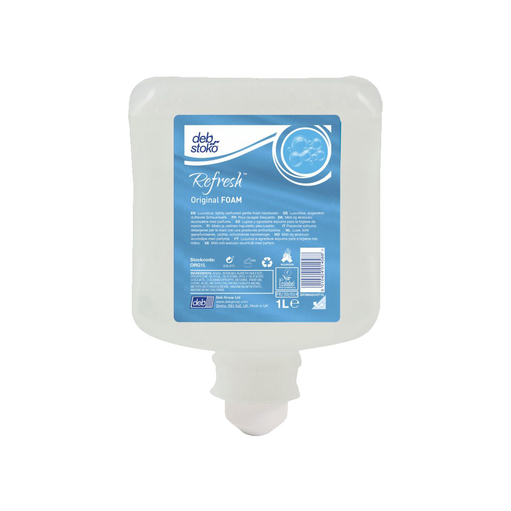 Luxusní pěnové tekuté mýdlo DEB ORIGINAL FOAM WASH 6x1l