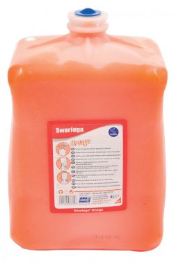 Čistič rukou s granulemi a citrusovým olejem - SWARFEGA ORANGE 4x4l