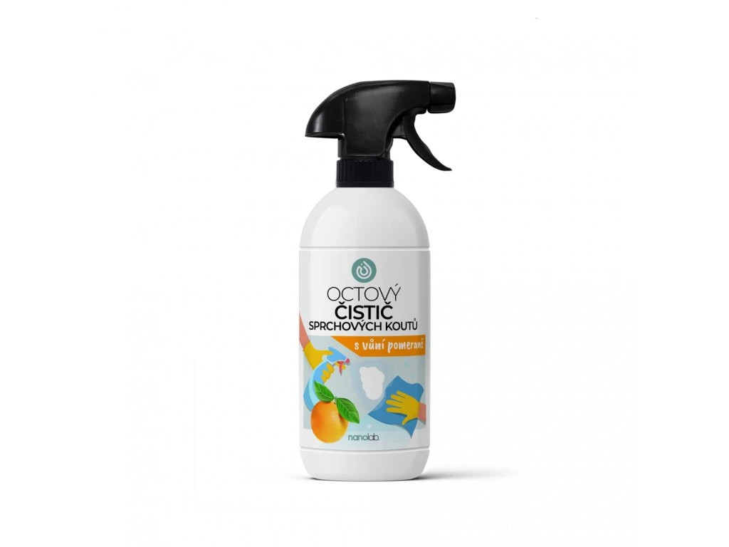 NANOLAB octový čistič sprchy 500 ml