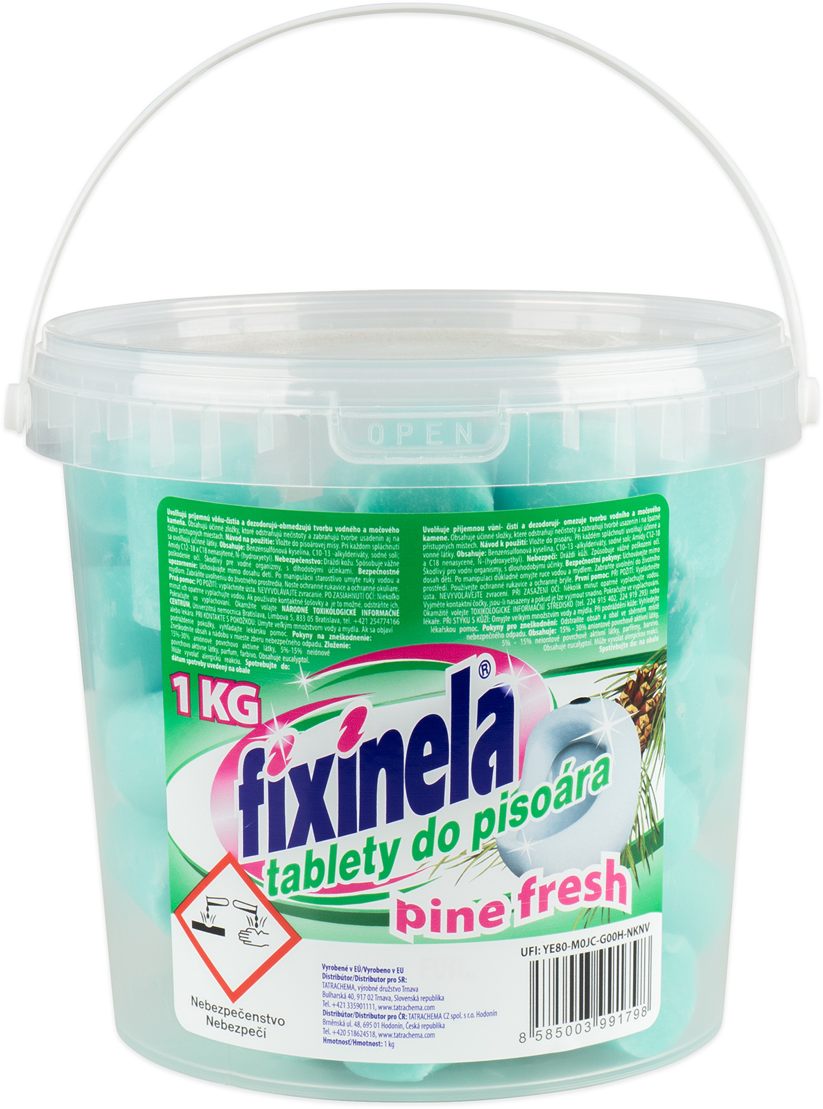 FIXINELA pisoár tablety 1 kg