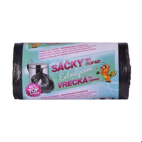 Sáček-odpad 18mi 60l, 60x70cm TOP 50ks