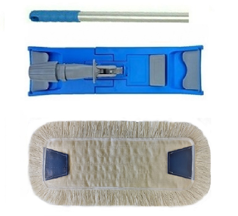 Úklidový vozík SINGLE 1 x 25 l + mop sestava FLIPPER MASTER 40cm