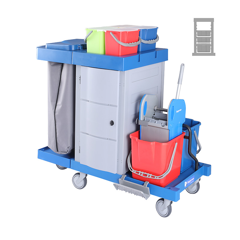 Úklidový vozík Locker Mega 2x25l