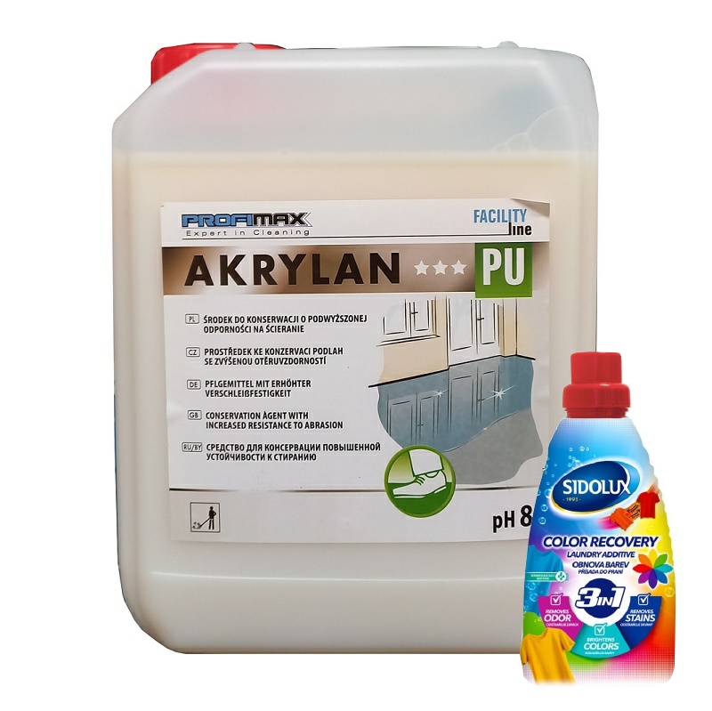 PROFIMAX AKRYLAN PU lesk 5l + BONUS ZDARMA odstraňovač skvrn 3v1