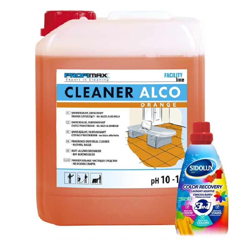 PROFIMAX UNIVERSAL CLEANER ALCO ORANGE 5l + BONUS ZDARMA odstraňovač skvrn 3v1